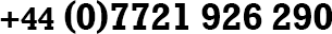 Call WBi on +44 (0)7721 926 290